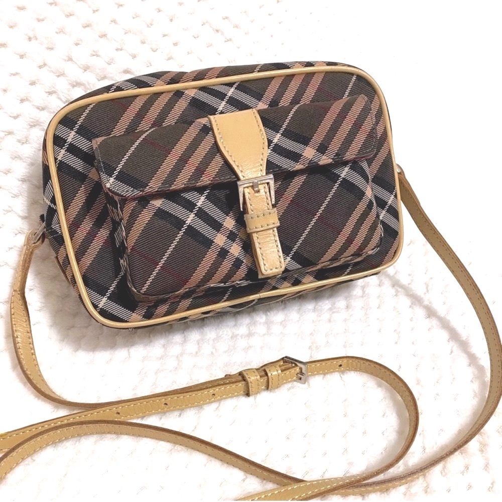 Burberry Plaid Crossbody Bag